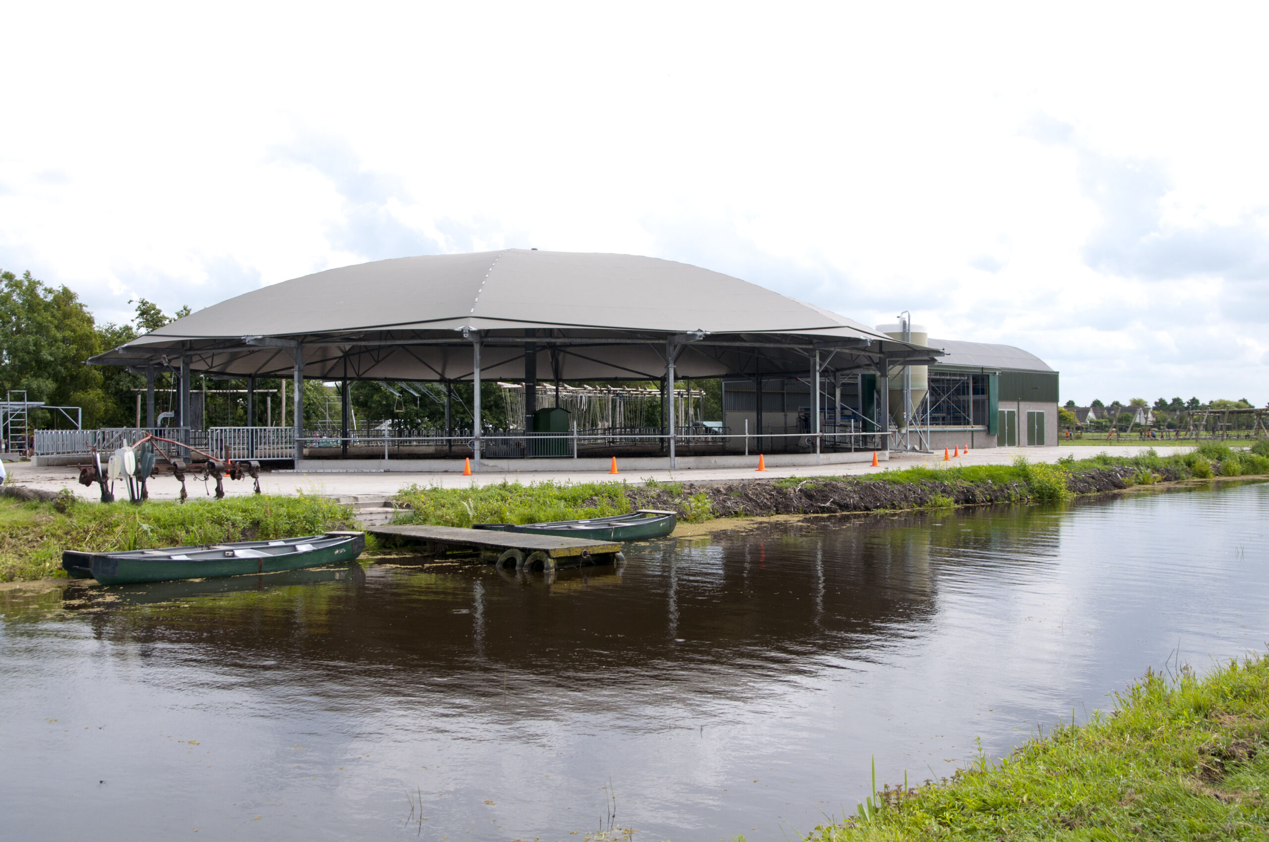 Biologisch melkvee in de Roundhouse